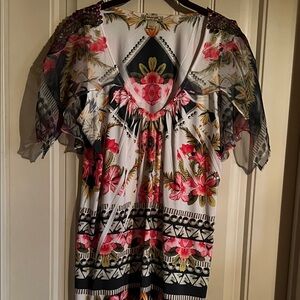 Floral Print Women's Top